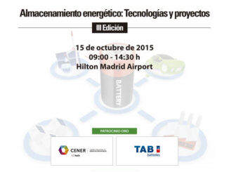 Jornada Almacenamiento energético: tecnologías y proyectos