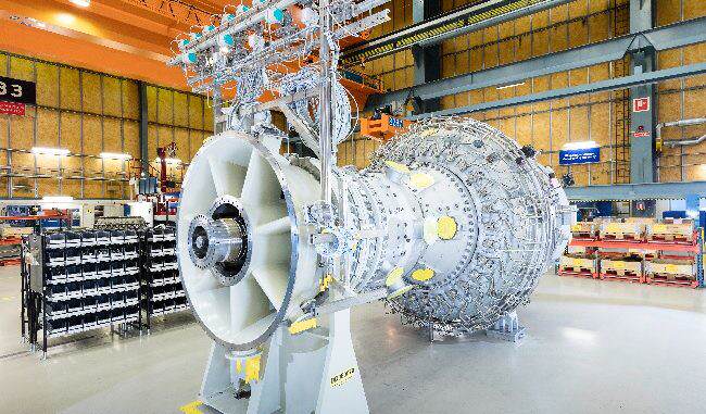 Siemens turbina de gas
