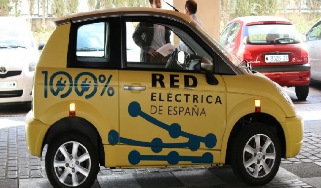 coche electrico de Red Electrica