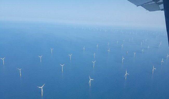 proyecto eólico en el Mar del Norte